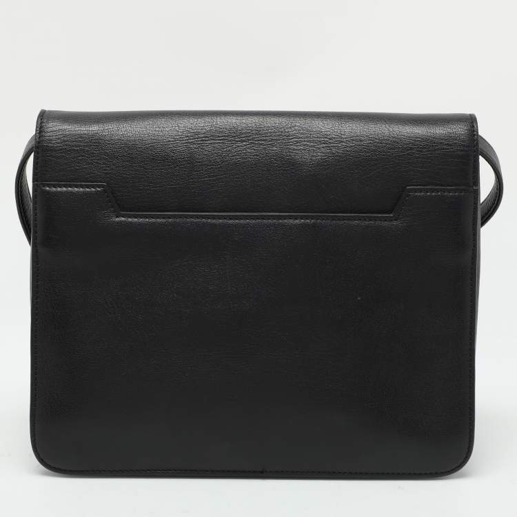 Pre Owned Tom Ford Black Leather Natalia Crossbody Bag