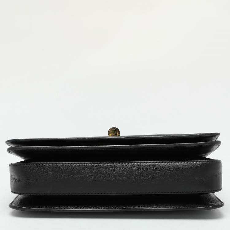 Pre Owned Tom Ford Black Leather Natalia Crossbody Bag