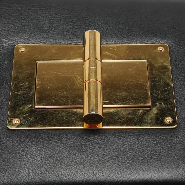 Pre Owned Tom Ford Black Leather Natalia Crossbody Bag