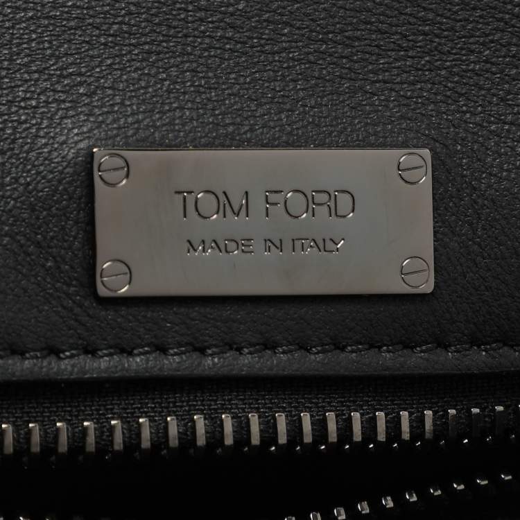 Pre Owned Tom Ford Gold Python Natalia Chain Shoulder Bag