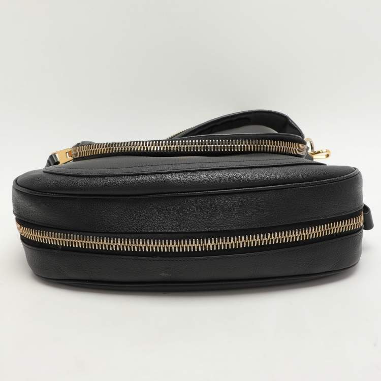 Pre Owned Tom Ford Black Leather Jennifer Shoulder Bag