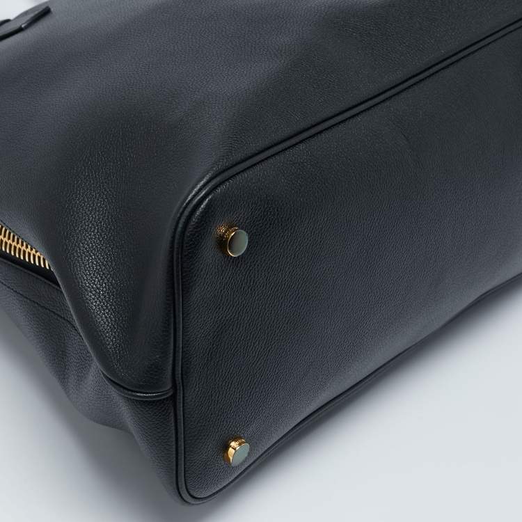 Pre Owned Tom Ford Black Leather Jennifer Tote