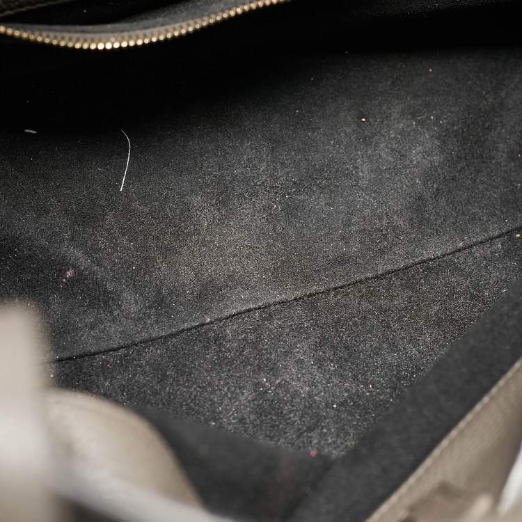 Pre Owned Tom Ford Grey Leather Alix Shoulder Bag