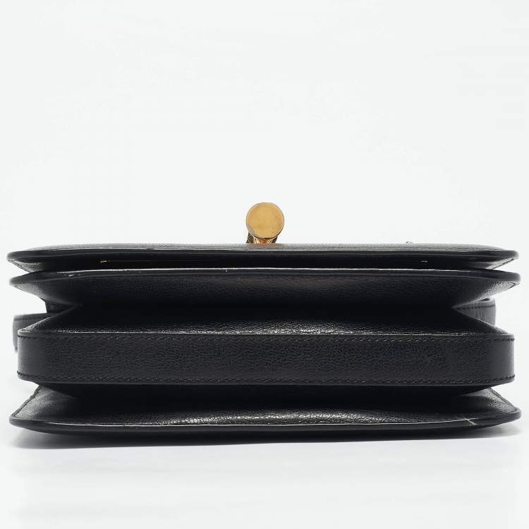 Pre Owned Tom Ford Black Leather Small Natalia Crossbody Bag