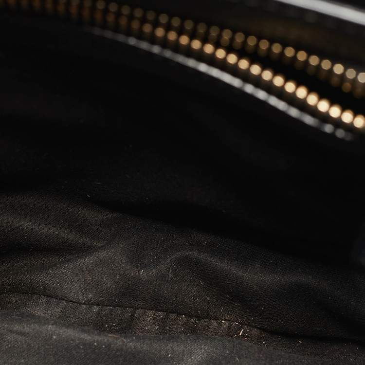 Pre Owned Tom Ford Black Leather Small Natalia Crossbody Bag