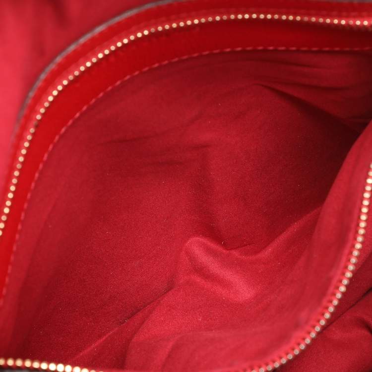 Pre Owned Tom Ford Red Leather Jennifer Shoulder Bag