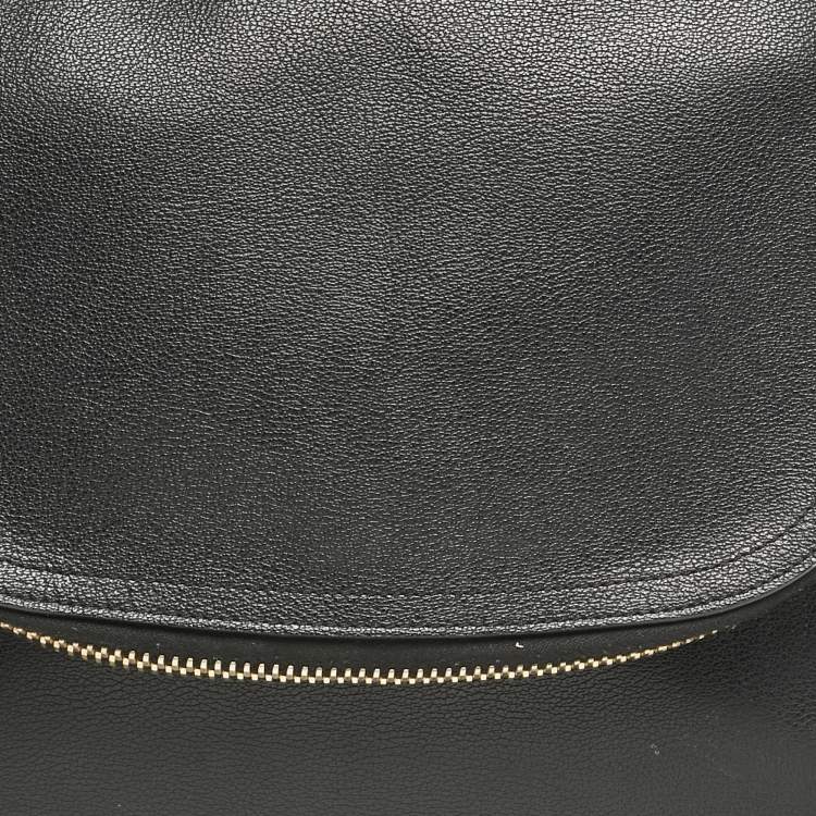 Pre Owned Tom Ford Black Leather Jennifer Shoulder Bag