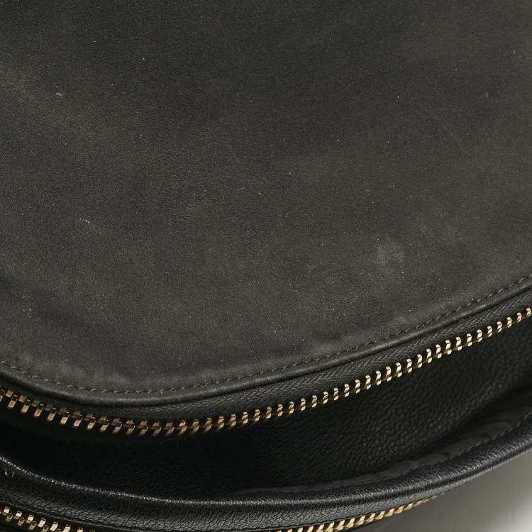 Pre Owned Tom Ford Black Leather Jennifer Shoulder Bag