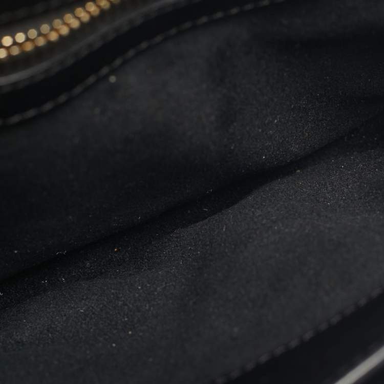 Pre Owned Tom Ford Black Leather Small Natalia Crossbody Bag