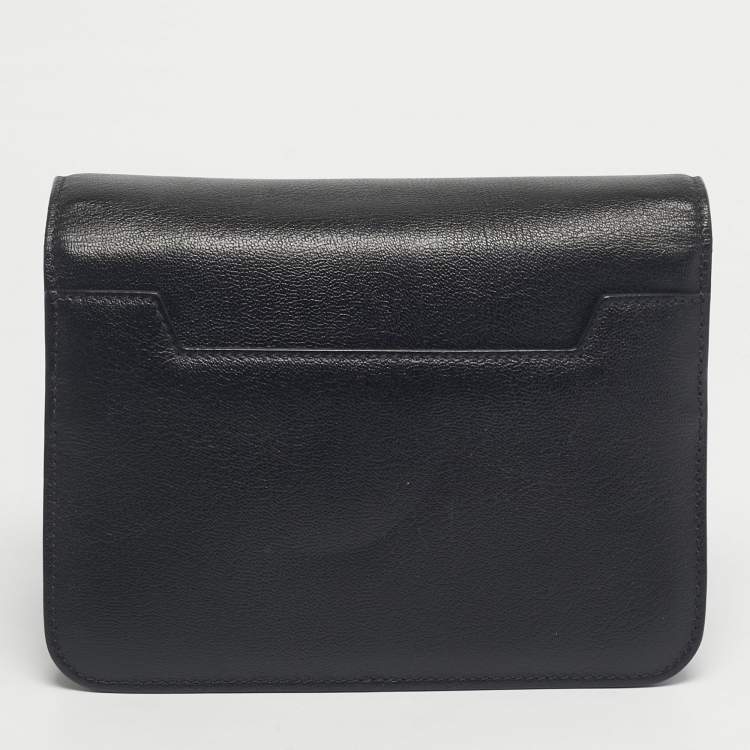Pre Owned Tom Ford Black Leather Small Natalia Crossbody Bag