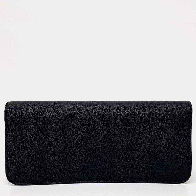 مملوكة مسبقًا Tom Ford Black Leather Tom Ford Jennifer Clutch