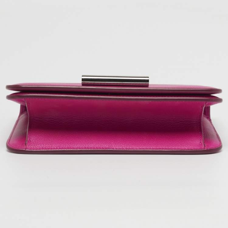 Pre Owned Tom Ford Tara Chain Pink Leather Shoulder Bag