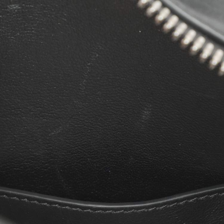 Pre Owned Tom Ford Black/Beige Leather and Python Leather Satchel