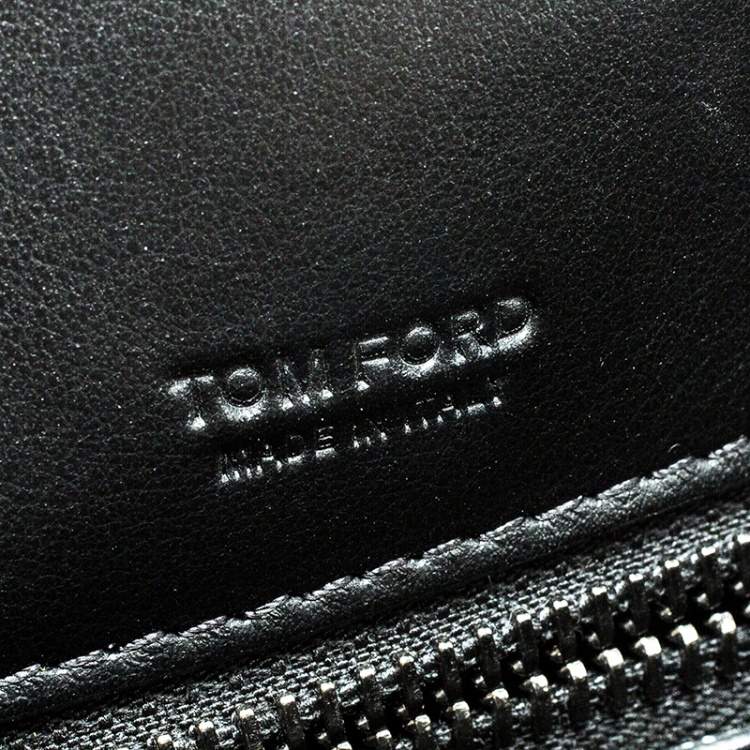 Pre Owned Tom Ford Blue Denim Natalia Crossbody Bag