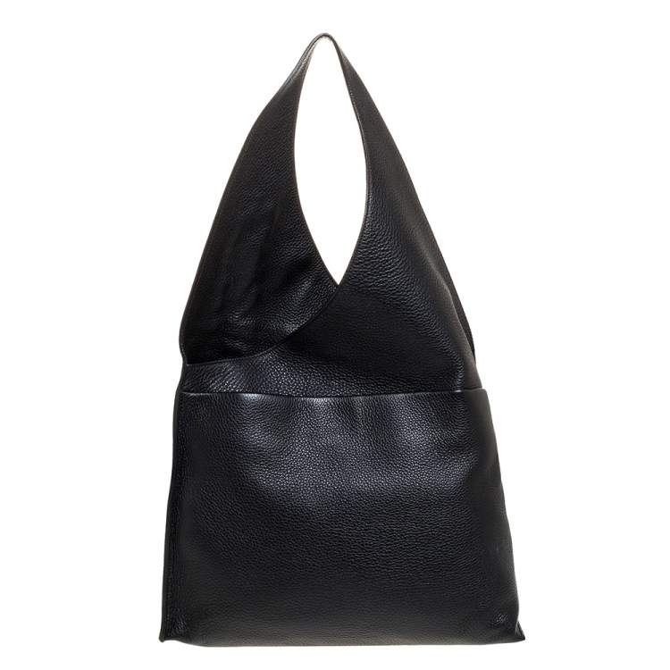 Pre Owned Tom Ford Black Leather Alix Hobo