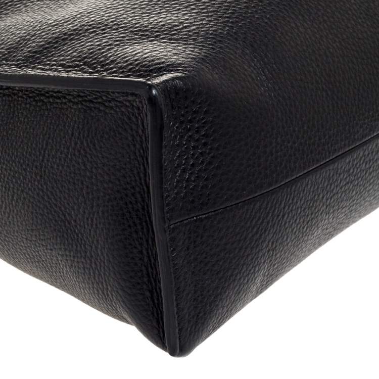 Pre Owned Tom Ford Black Leather Alix Hobo