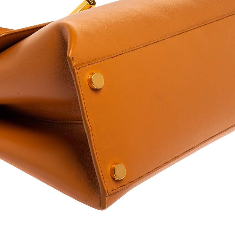 Pre Owned Tom Ford Tan Leather Natalia Shoulder Bag