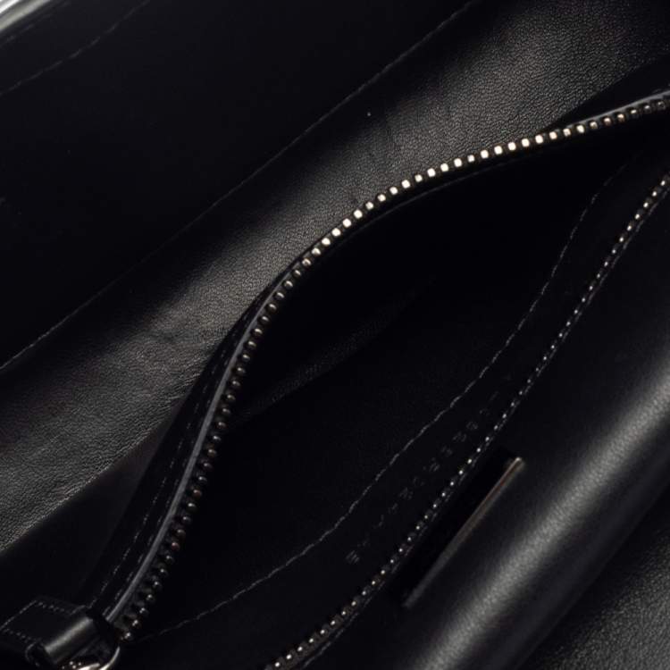 Pre Owned Tom Ford Metallic Silver Python Medium Natalia Chain Shoulder Bag