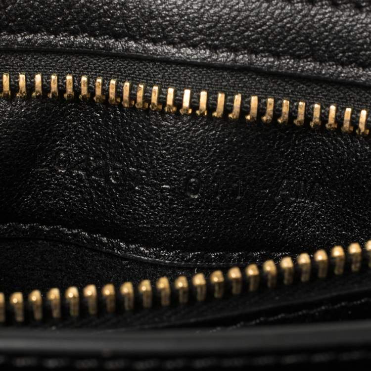 Pre Owned Tom Ford Black Leather Small Natalia Crossbody Bag