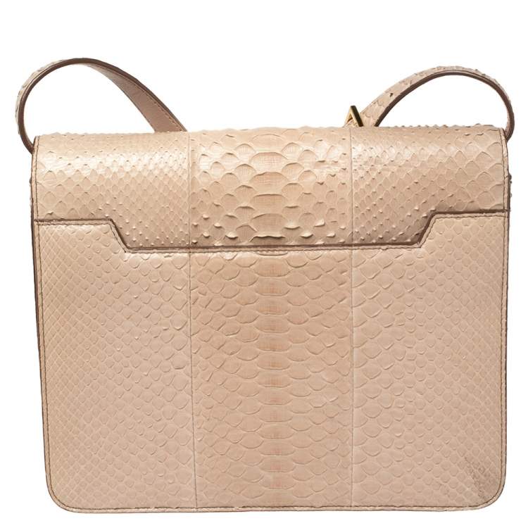 Pre Owned Tom Ford Python Large Natalia Shoulder Bag