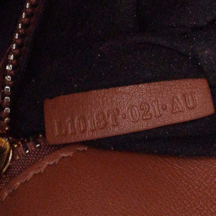 Pre Owned Tom Ford Tan Leather Mini Tara Crossbody Bag