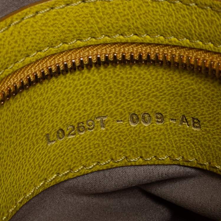 Pre Owned Tom Ford Yellow Suede Jennifer Shoulder Bag