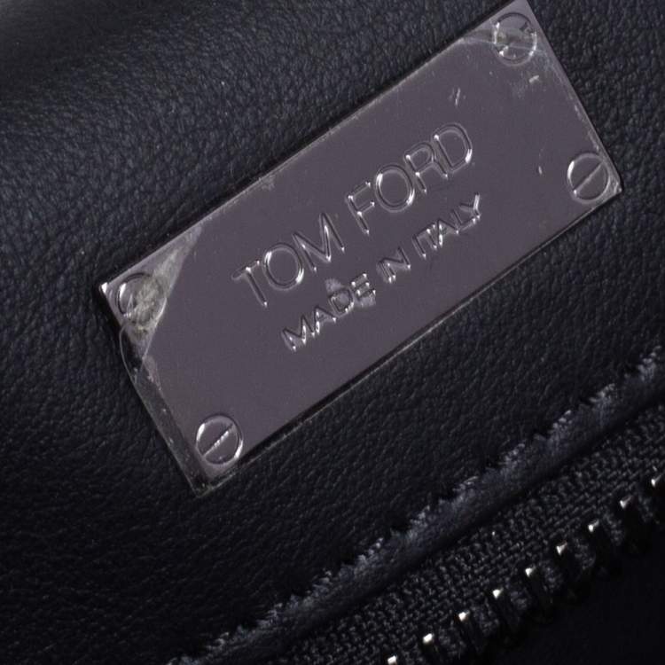 مملوكة مسبقًا Tom Ford Metallic Python Medium Natalia Shoulder Bag