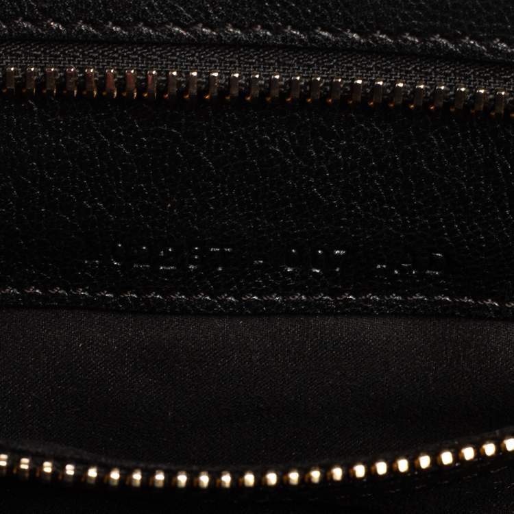 Pre Owned Tom Ford Black Leather Large Natalia Shoulder Bag