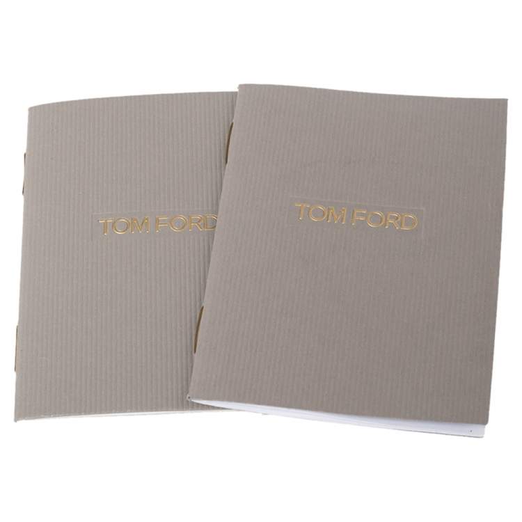 Pre Owned Tom Ford Metallic Silver Crackled Leather Natalia Shoulder Bag