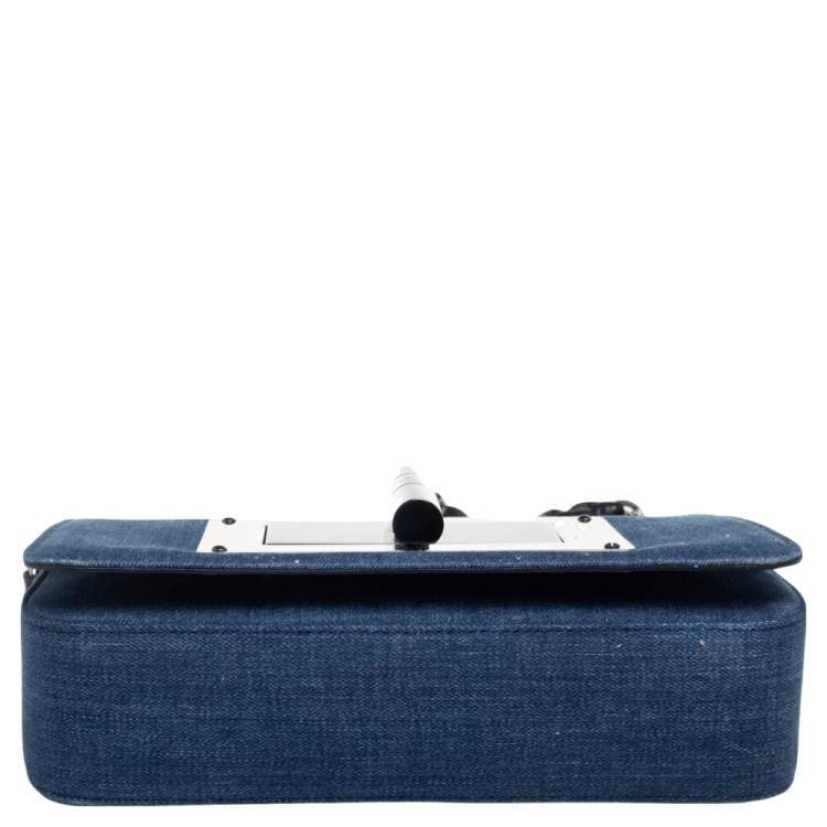 Pre Owned Tom Ford Blue Denim Medium Natalia Shoulder Bag