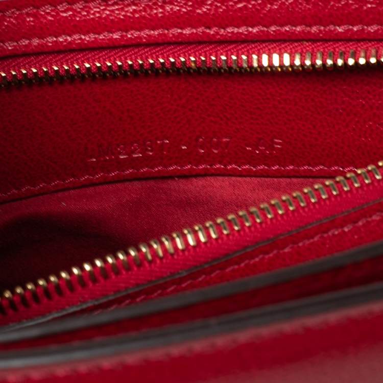 Pre Owned Tom Ford Red Calf Hair and Leather Natalia Crossbody Bag
