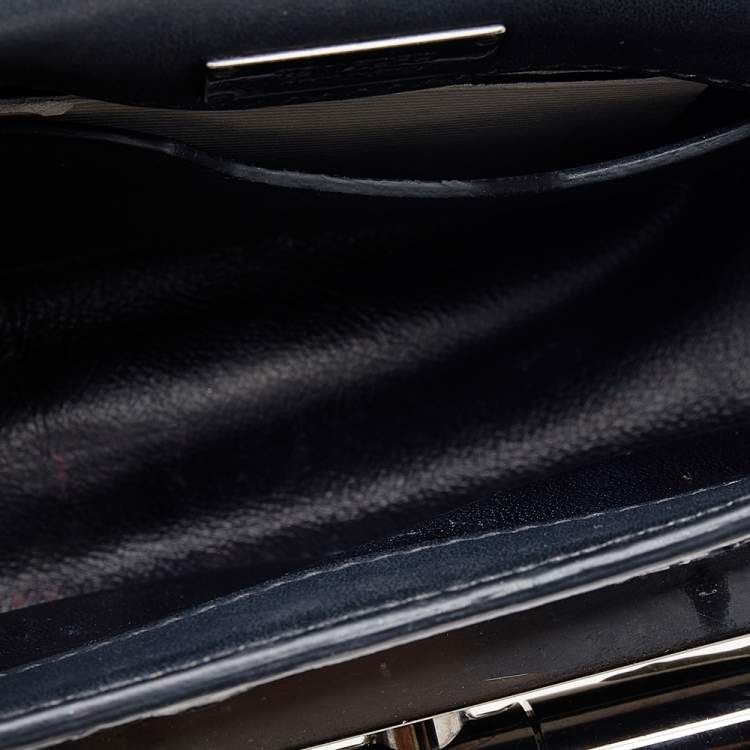 Pre Owned Tom Ford Black Python Natalia Shoulder Bag