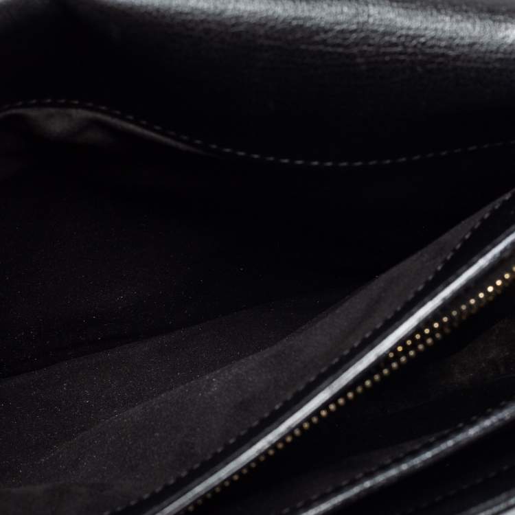 Pre Owned Tom Ford Black Leather Natalia Crossbody Bag