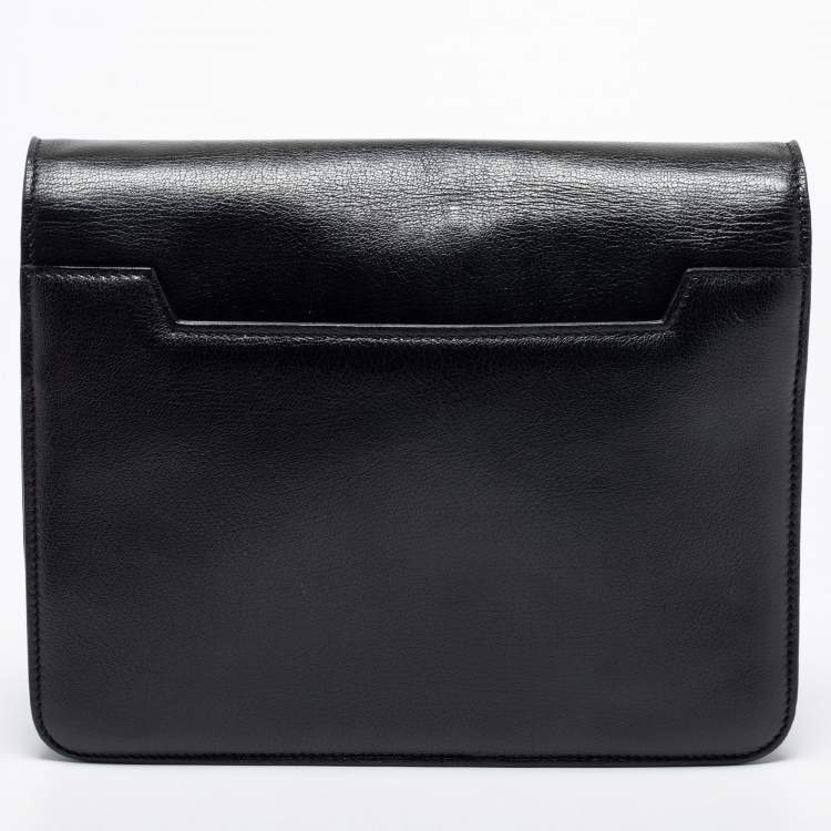 Pre Owned Tom Ford Black Leather Natalia Crossbody Bag
