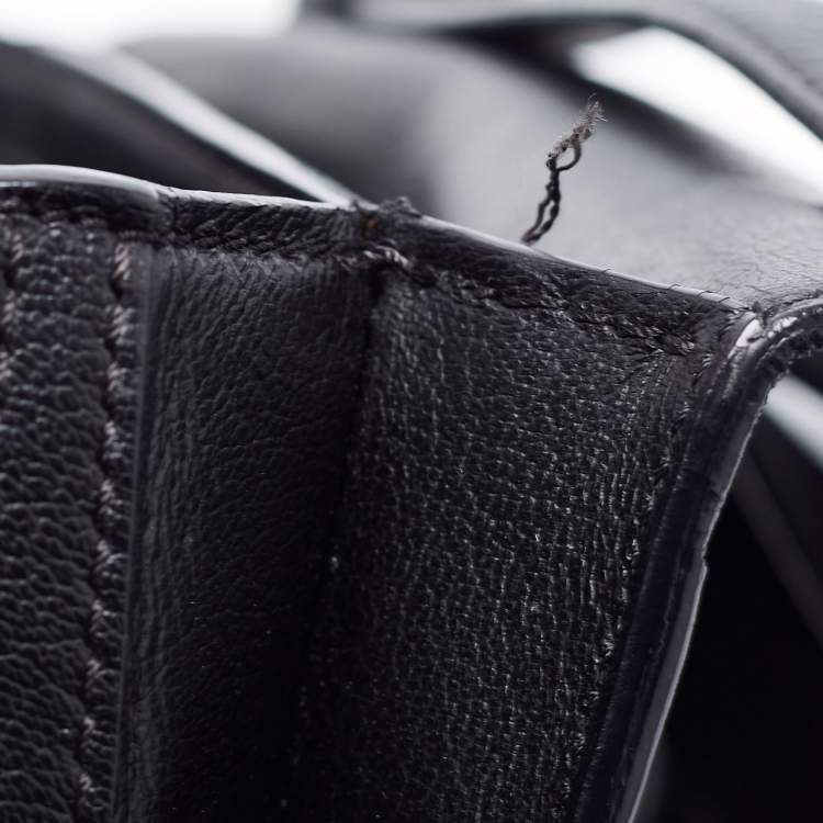 Pre Owned Tom Ford Black Leather Small Natalia Crossbody Bag