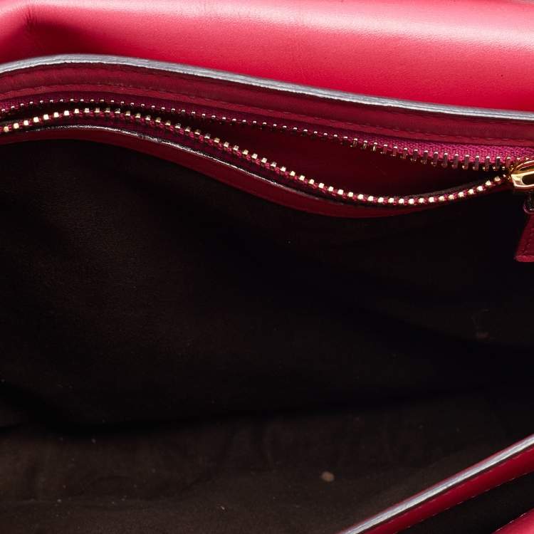 Pre Owned Tom Ford Pink Python Large Natalia Shoulder Bag
