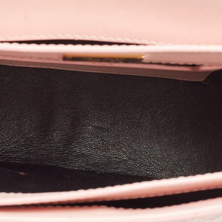 Pre Owned Tom Ford Pink Python Sienna Chain Shoulder Bag