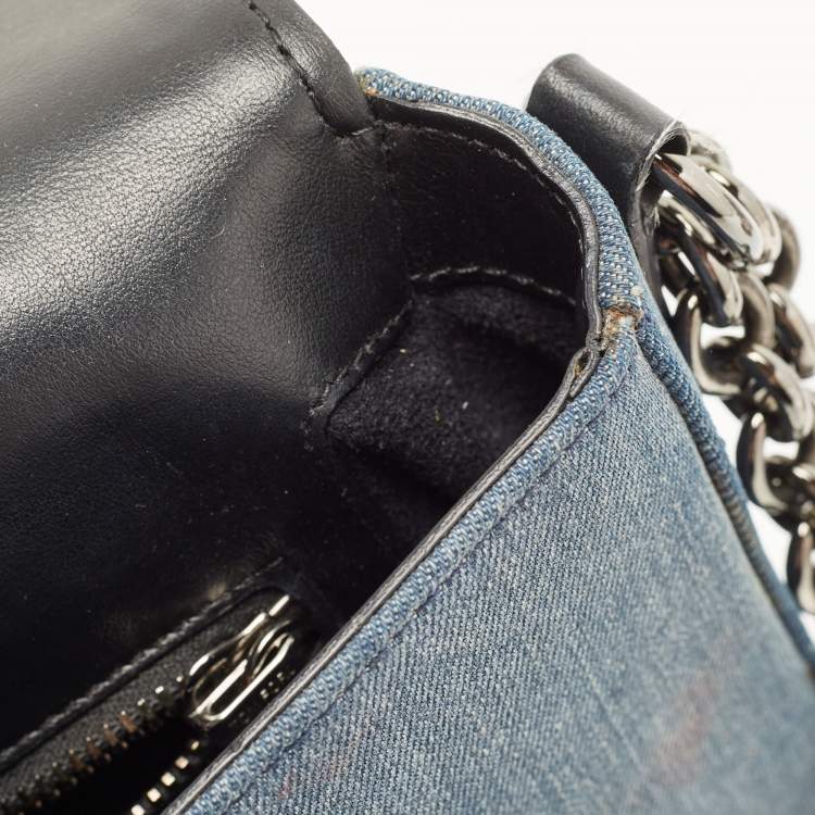 Pre Owned Tom Ford Blue Denim Medium Natalia Shoulder Bag