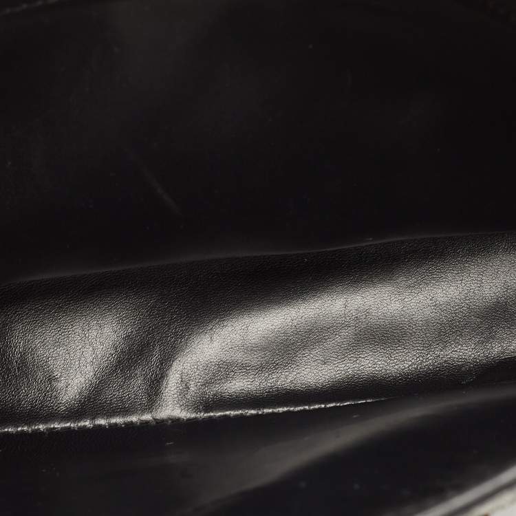 Pre Owned Tom Ford Black/Silver Python Medium Natalia Shoulder Bag
