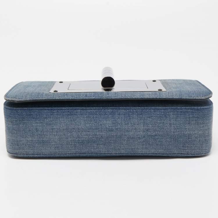 Pre Owned Tom Ford Blue Denim Medium Natalia Shoulder Bag