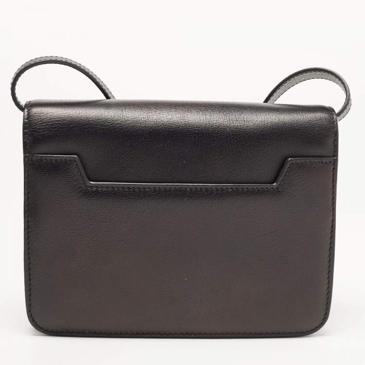 Pre Owned Tom Ford Black Leather Small Natalia Crossbody Bag