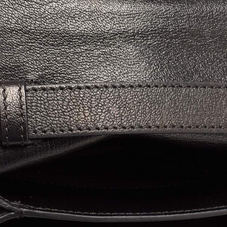 Pre Owned Tom Ford Black Leather Small Natalia Crossbody Bag