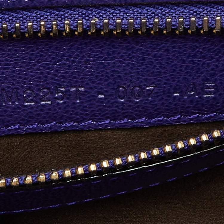 Pre Owned Tom Ford Indigo Leather Small Natalia Crossbody Bag