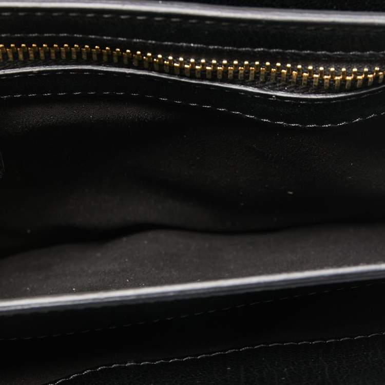 Pre Owned Tom Ford Black Leather Small Natalia Crossbody Bag
