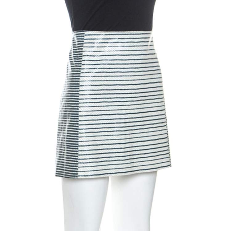 Tory burch striped clearance skirt