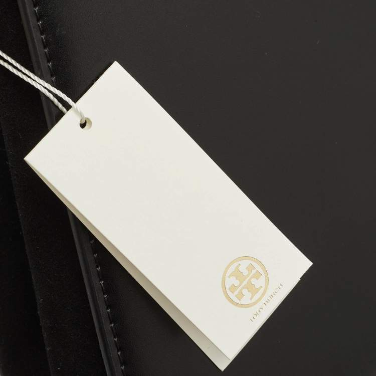 Pre Owned Tory Burch Black Leather Eleanor Satchel