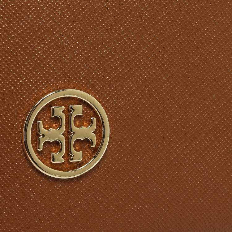 Tory Burch Tan Leather Lanyard ID Card Holder Tory Burch | TLC