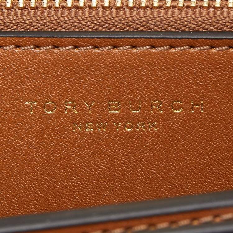 Pre Owned Tory Burch Black Leather Small Convertible Eleanor Shoulder Bag 