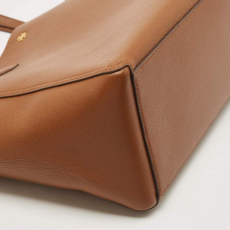 Pre Owned Tory Burch Brown Leather Blake Tote