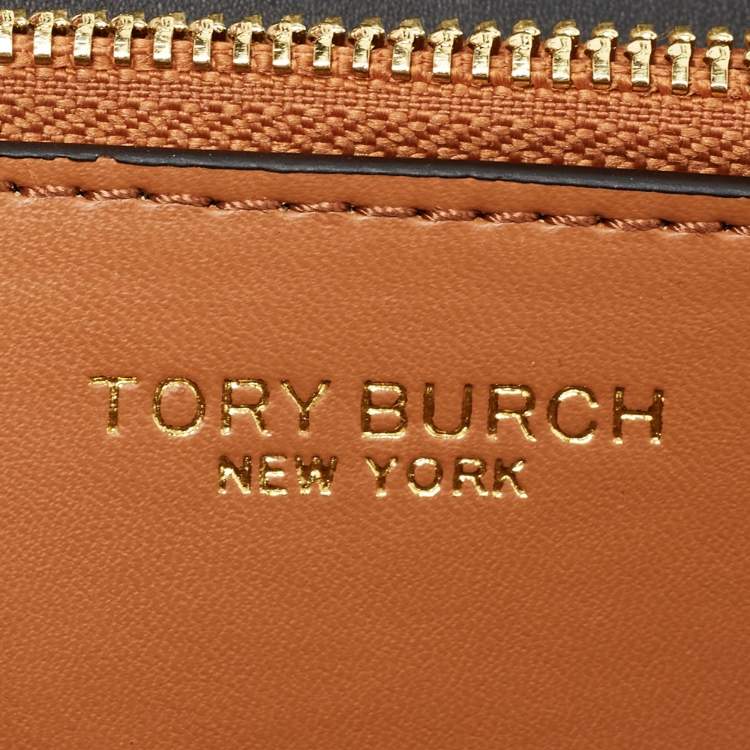 Pre Owned Tory Burch Black Leather Small Convertible Eleanor Shoulder Bag 